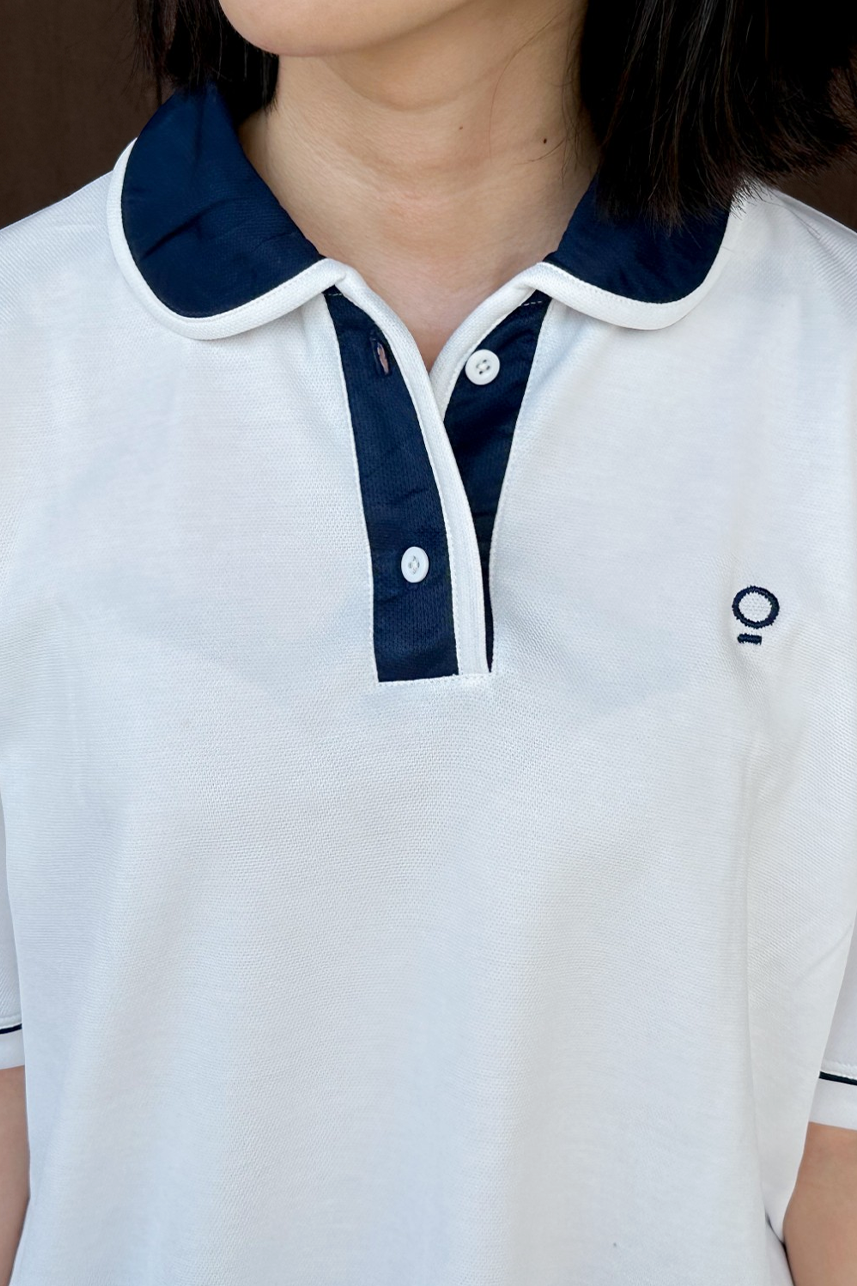 Kana Studio Round Collared Top