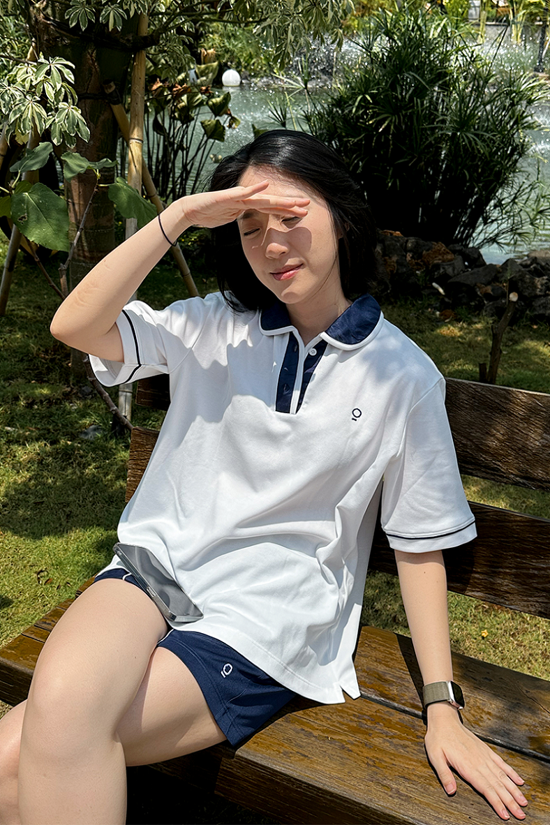 Kana Studio Round Collared Top