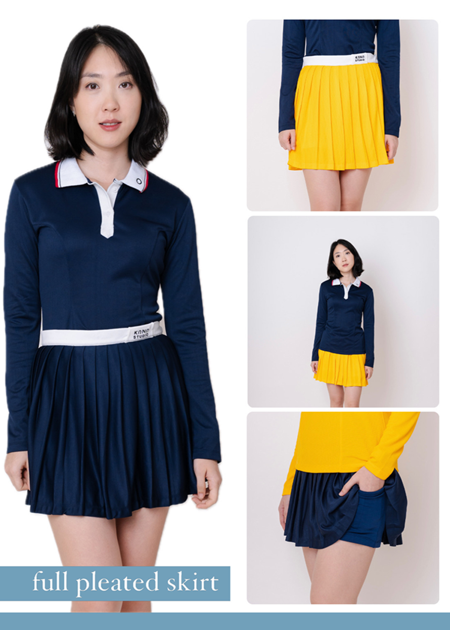 Kana Studio Full Pleated Skort