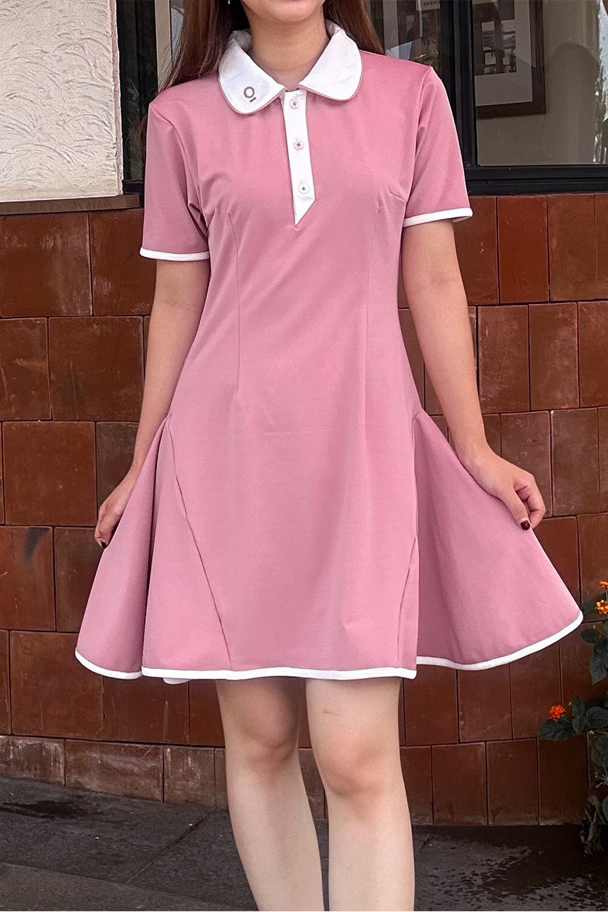 Kana Studio Round Collared Dress