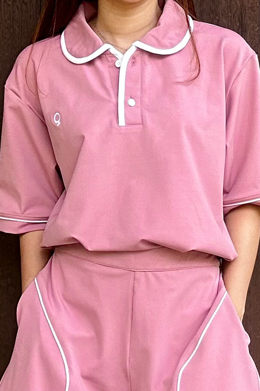 Kana Studio Round Collared Top