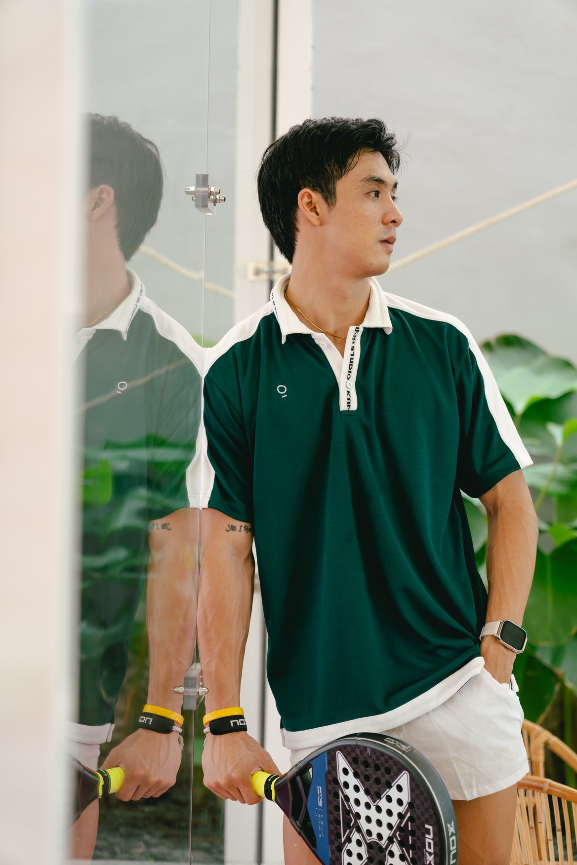 (PRE-ORDER) Kana Studio Men Colorblock Panel Top