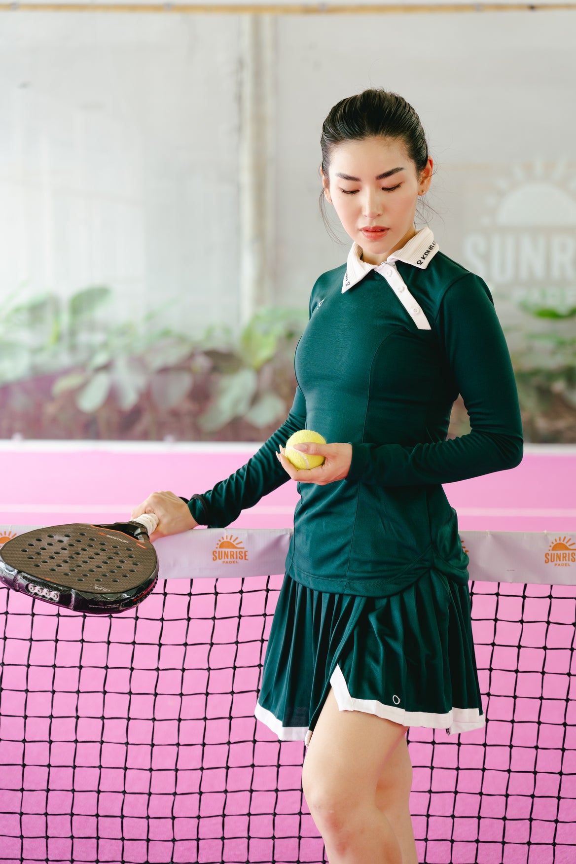 (PRE-ORDER) Kana Studio Longsleeve Slanted Buttons Top