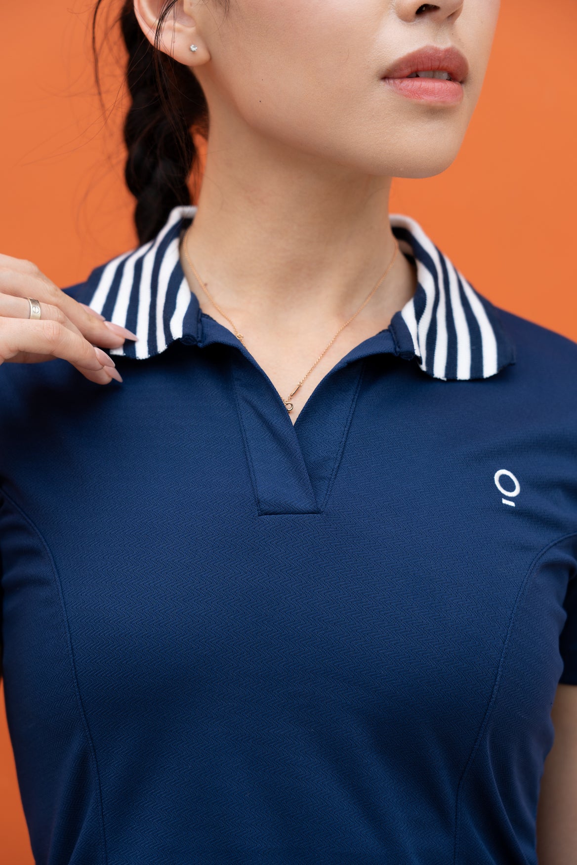 Kana Studio V Neck Collared Top