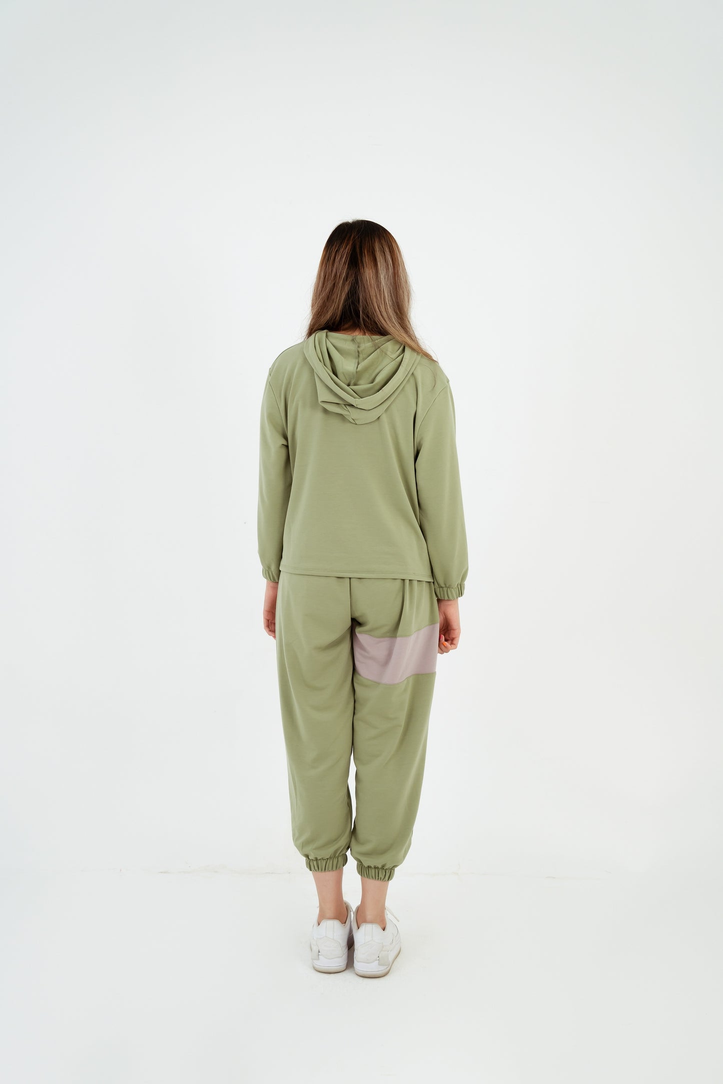 Kana Studio Color Block Tery Pants