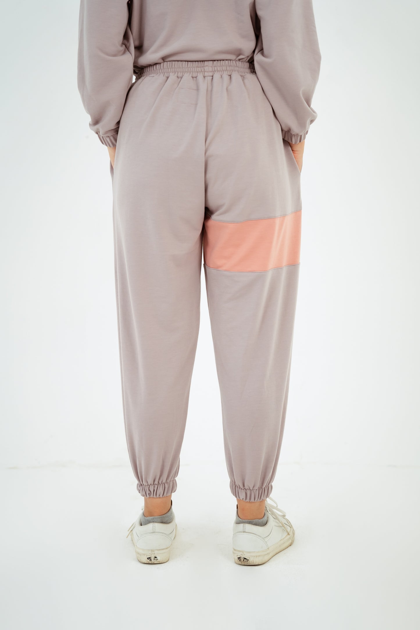 Kana Studio Color Block Tery Pants