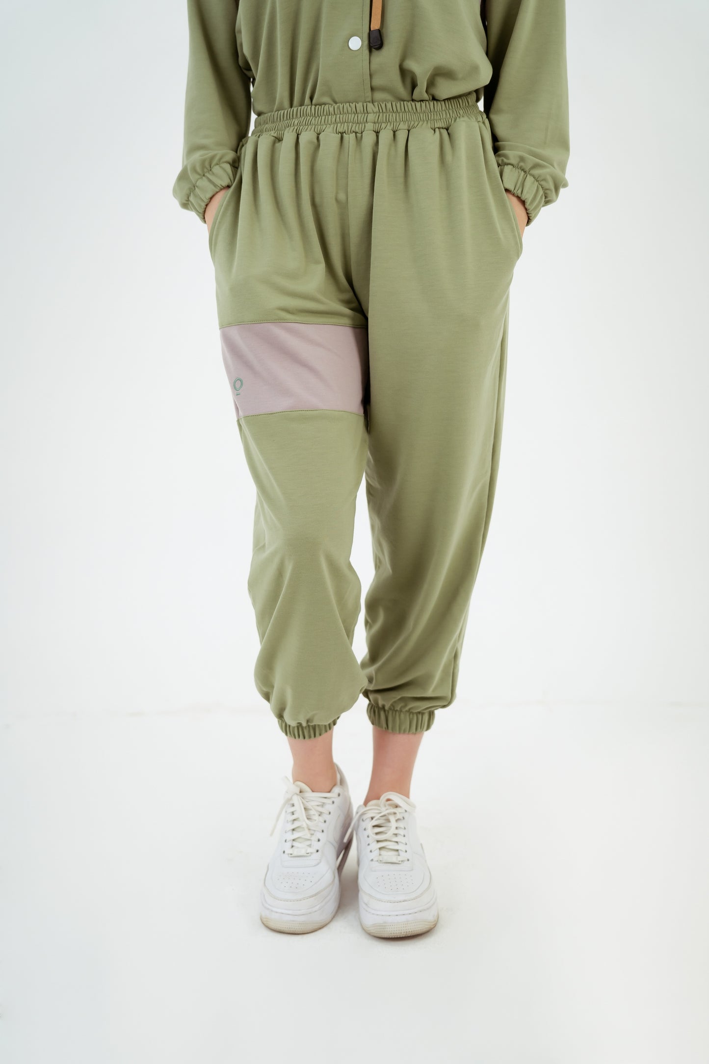 Kana Studio Color Block Tery Pants