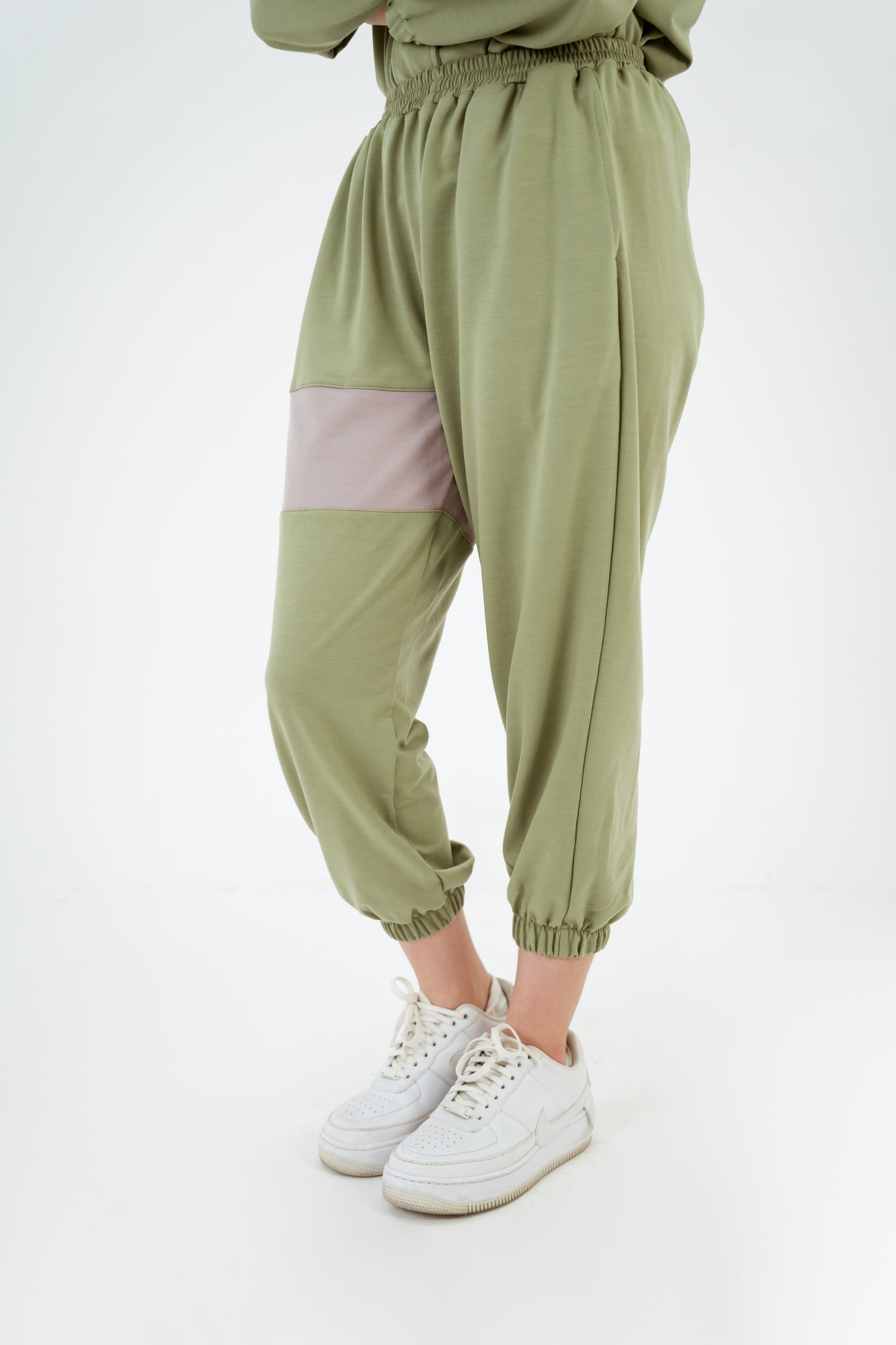 Kana Studio Color Block Tery Pants