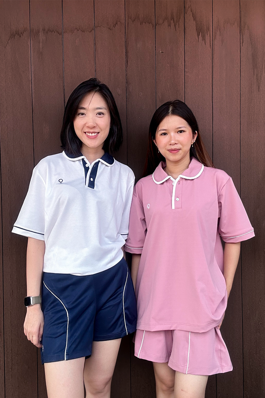 Kana Studio Round Collared Top / Polo Shirt / Tennis Shirt / Golf Shirt / Sport Shirt