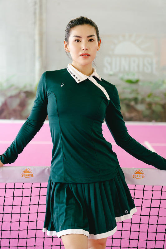 (PRE-ORDER) Kana Studio Longsleeve Slanted Buttons Top