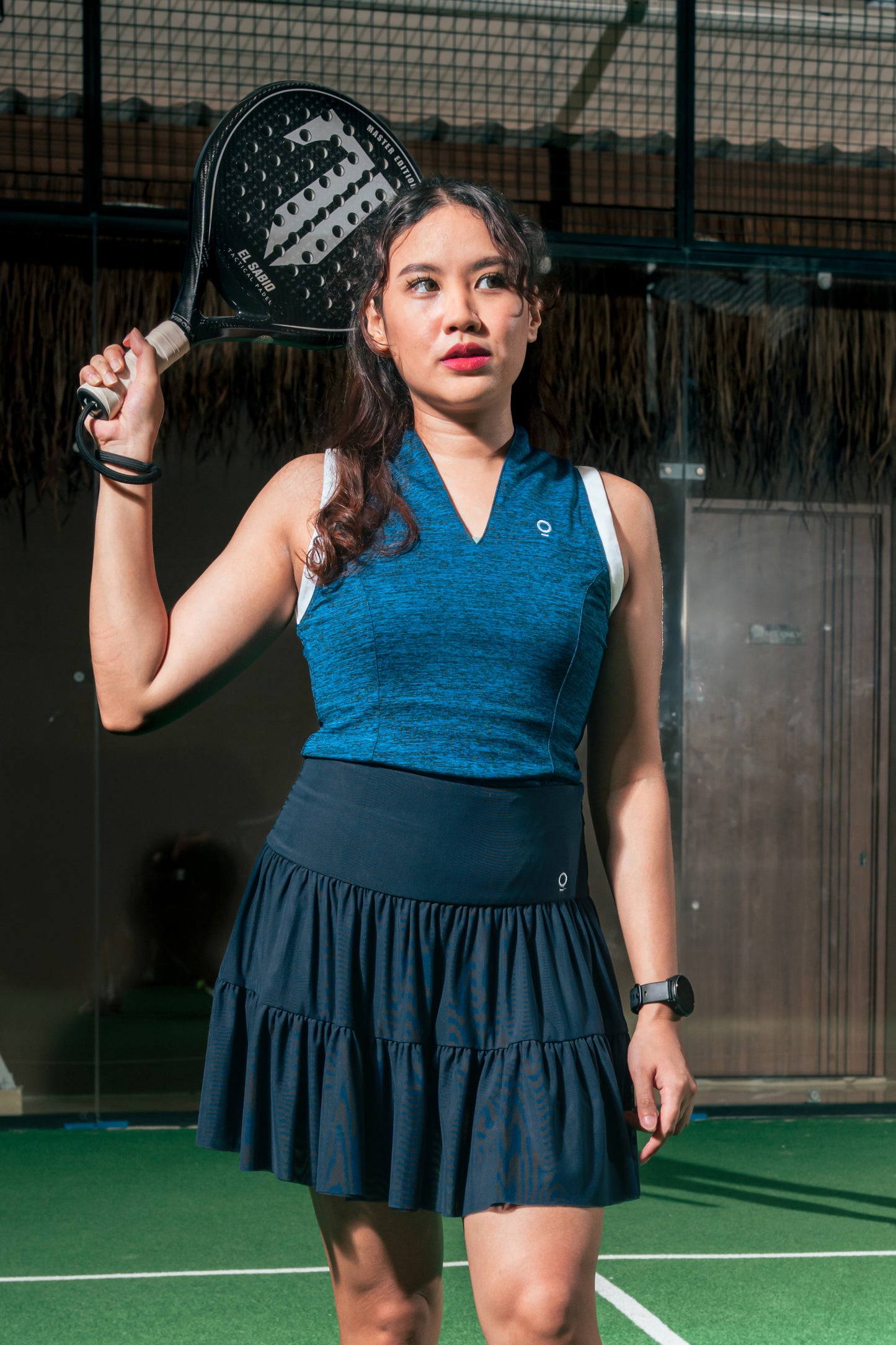 Kana Studio High Neck Sleeveless Top