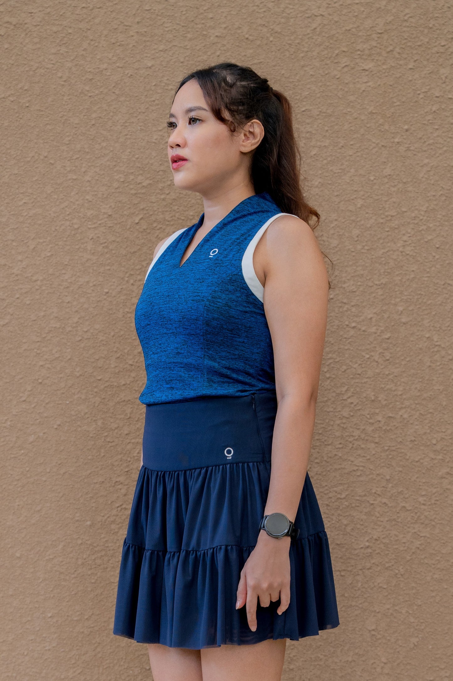 Kana Studio High Neck Sleeveless Top