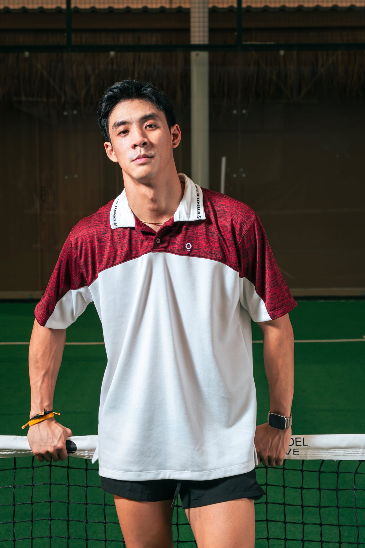 Kana Studio Men Arch Top in Red