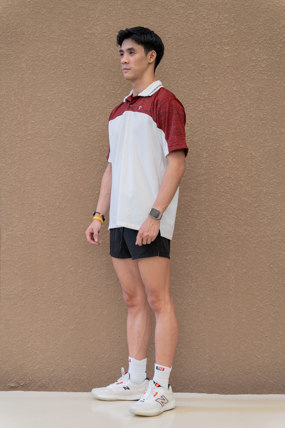 Kana Studio Men Arch Top in Red