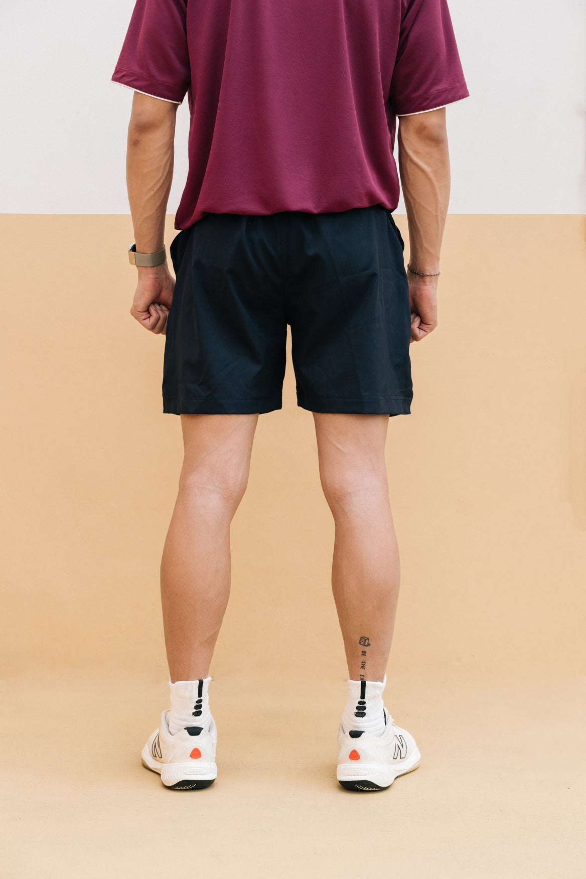 Men Linerless Shorts in Navy