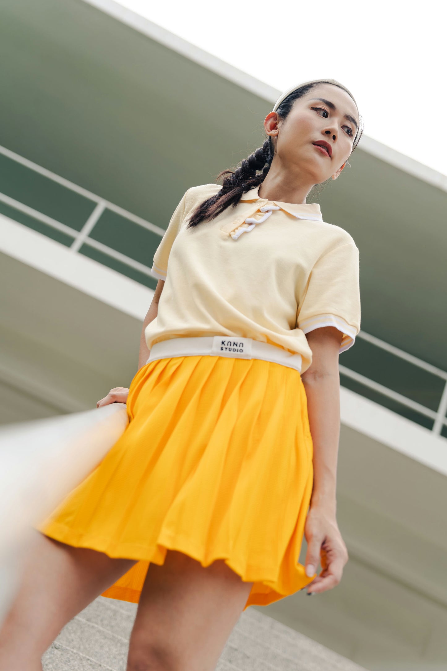 Kana Studio Full Pleated Skort / Golf Skirt / Sport Skirt / Celana Rok Olahraga / Celana Rok Golf / Celana Rok Tennis