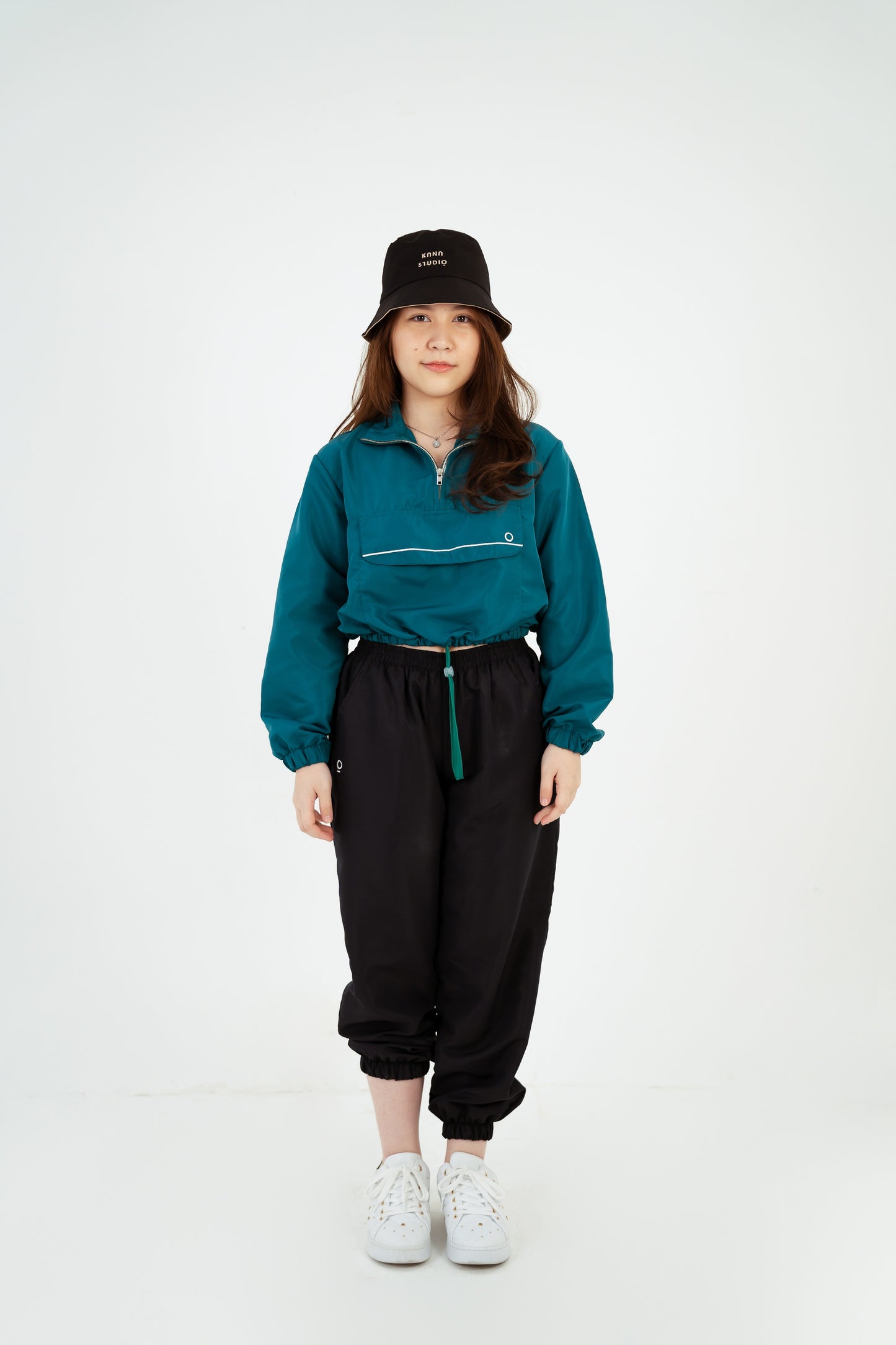 Kana Studio Cropped Parka Jacket