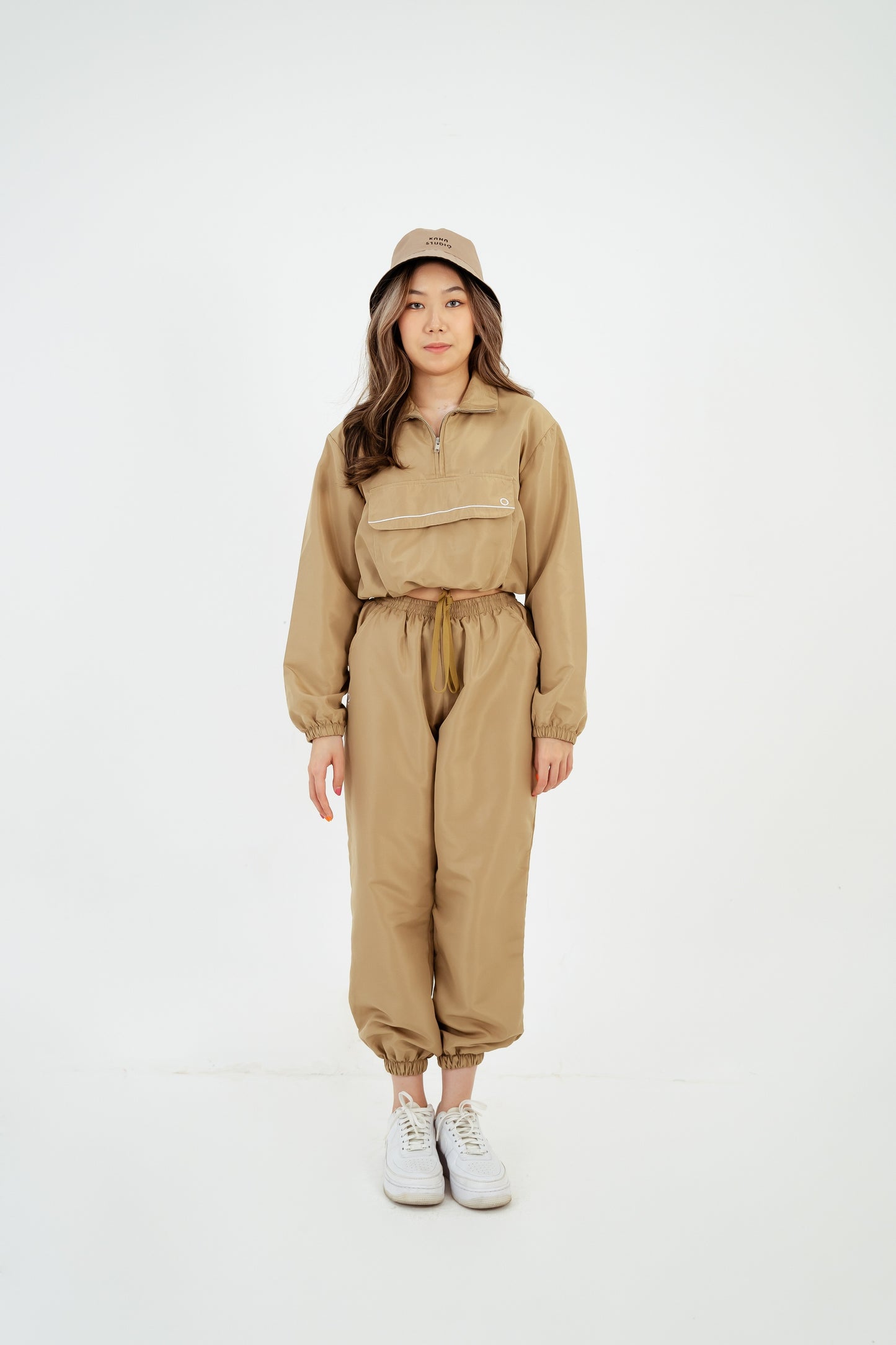 Kana Studio Cropped Parka Jacket