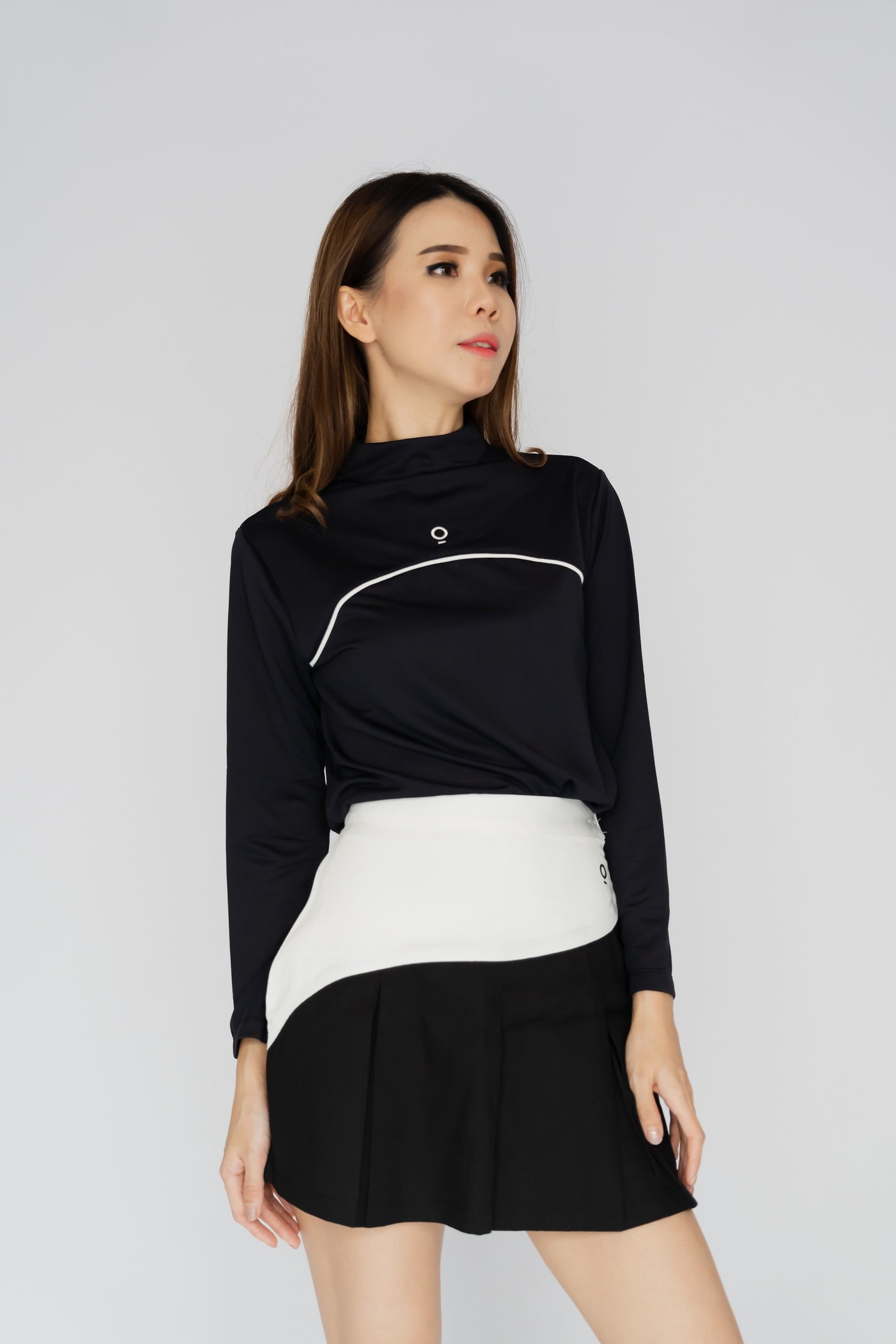 Kana  Studio Long Sleeve Mesh Top